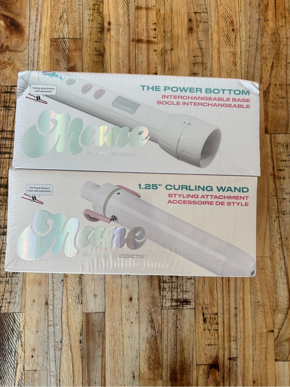 Mhane 1.25" Curling Wand Styling Attachment - White
